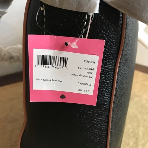 NWT Kate Spade anytime medium shoulder bag. - Picture 7 of 12